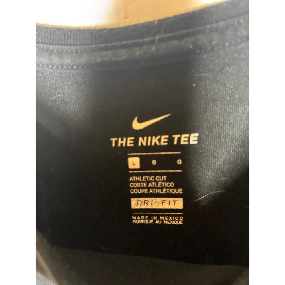 Nike‎ USWNT 2019 World Champions Dri-FIT Soccer T-Shirt Black Gold Womens L - Picture 3 of 7